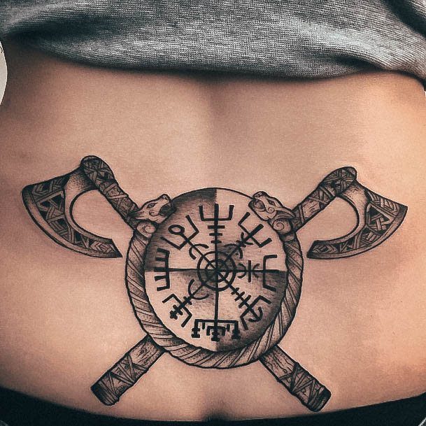 Girls Viking Tattoo Designs