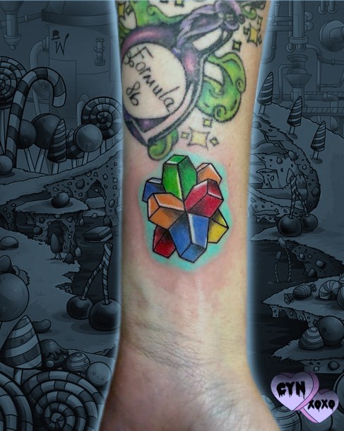 Girls Willy Wonka Tattoo Designs