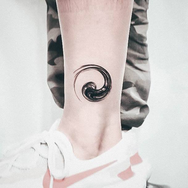 Girls Yin Yang Tattoo Ideas