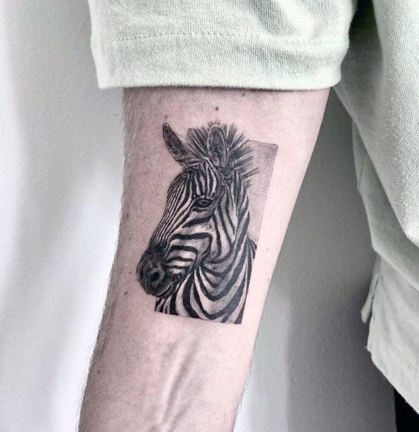 Girls Zebra Tattoo Ideas