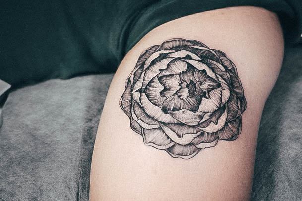 Girly Artichoke Tattoo Ideas