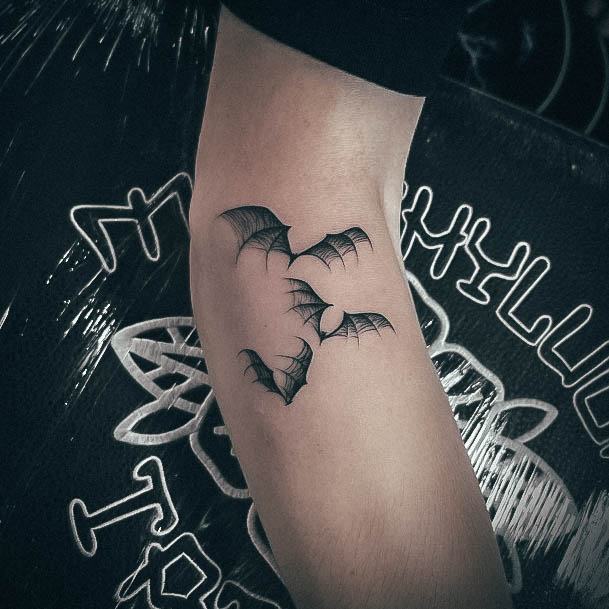 Girly Bat Tattoo Ideas