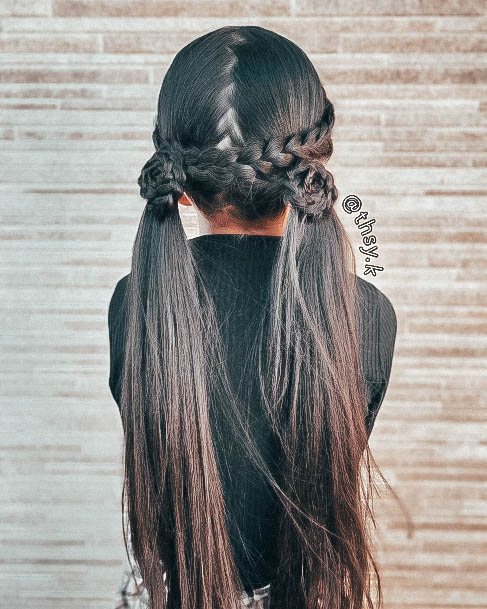 Girly Braided Hairstyle Ideas