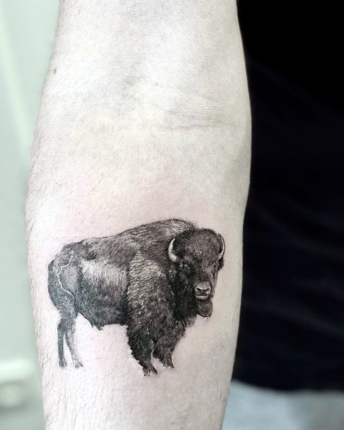 Girly Buffalo Tattoo Ideas