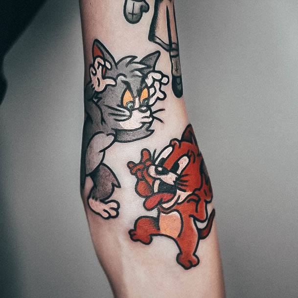 Girly Cartoon Tattoo Ideas