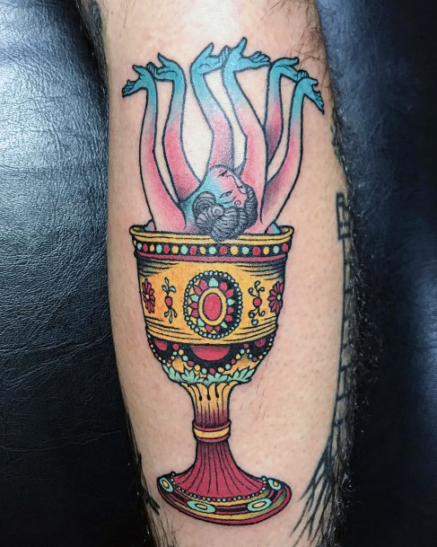 Girly Chalice Designs For Tattoos