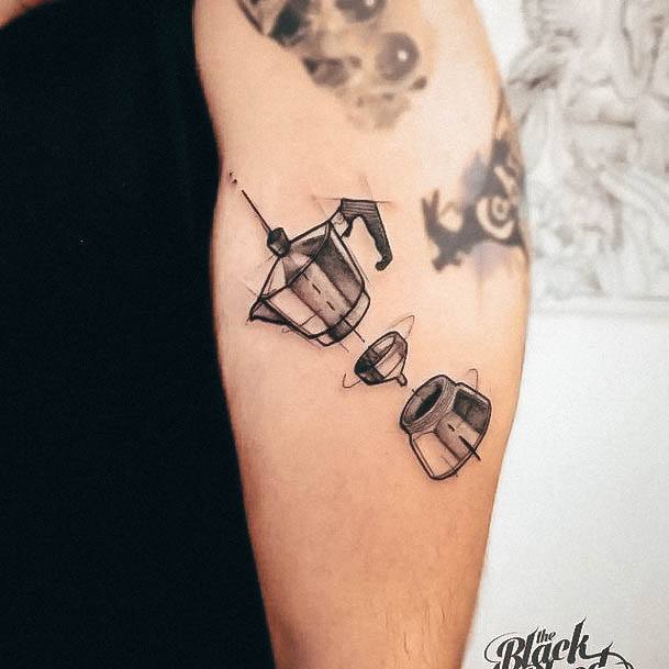 Girly Coffee Tattoo Ideas