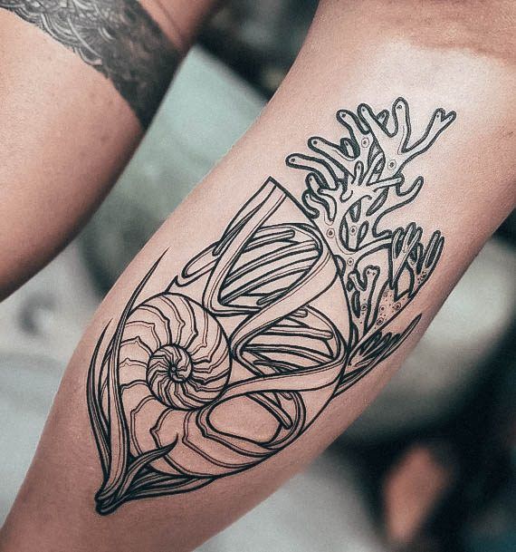 Tattoos and Tattoo Flash Coral