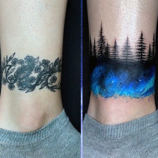 Top 100 Best Cover Up Tattoos For Women - Concealing Design Ideas