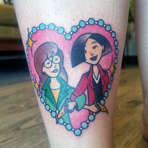 Girly Daria Tattoo Ideas