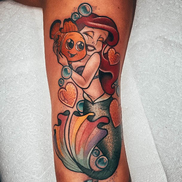 Girly Disney Tattoo Ideas