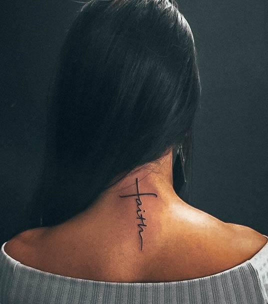 Girly Faith Tattoo Ideas