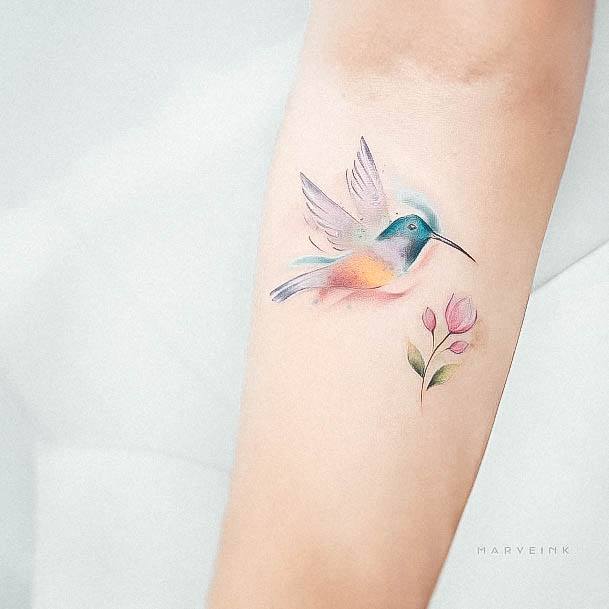 Girly Floral Tattoo Ideas