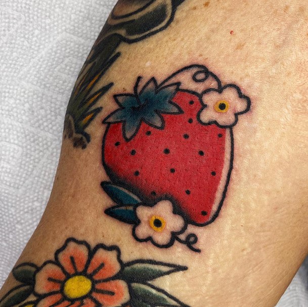 Girly Fruit Tattoo Ideas