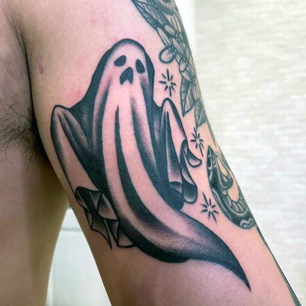 Girly Ghost Tattoo Ideas