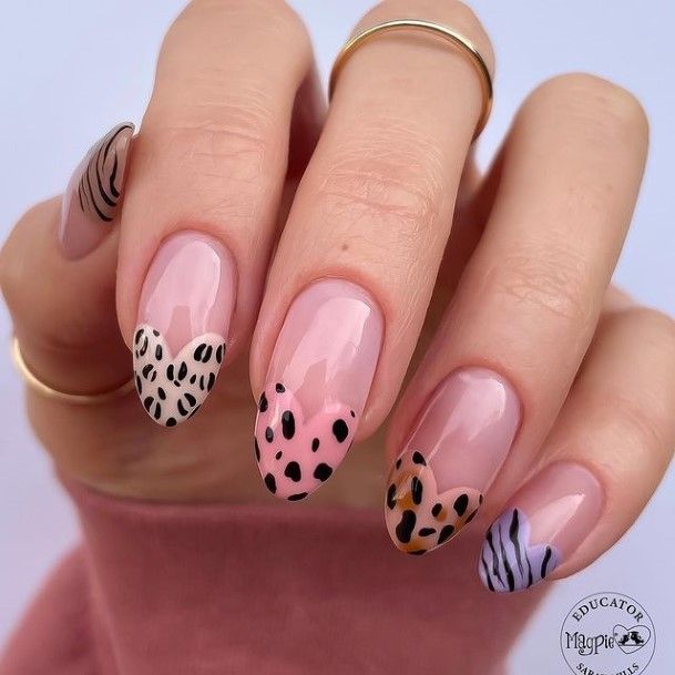 Girly Heart Nail Ideas