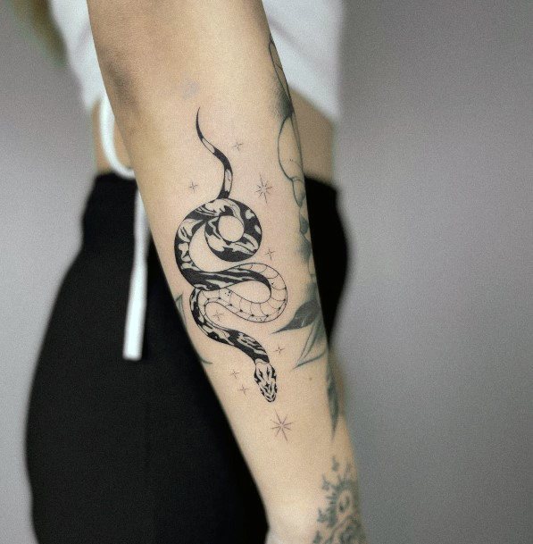 Girly Marble Tattoo Ideas