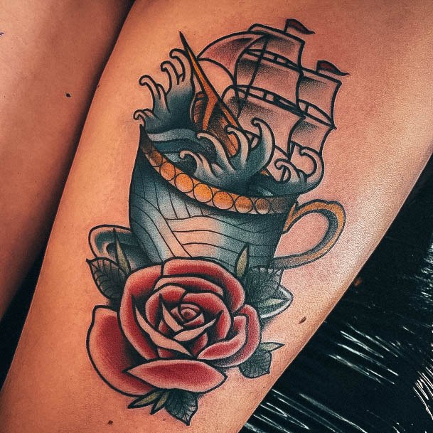 Girly Nautical Designs For Tattoos