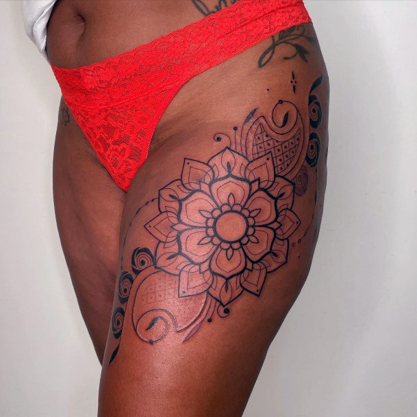 Girly Paisley Tattoo Ideas