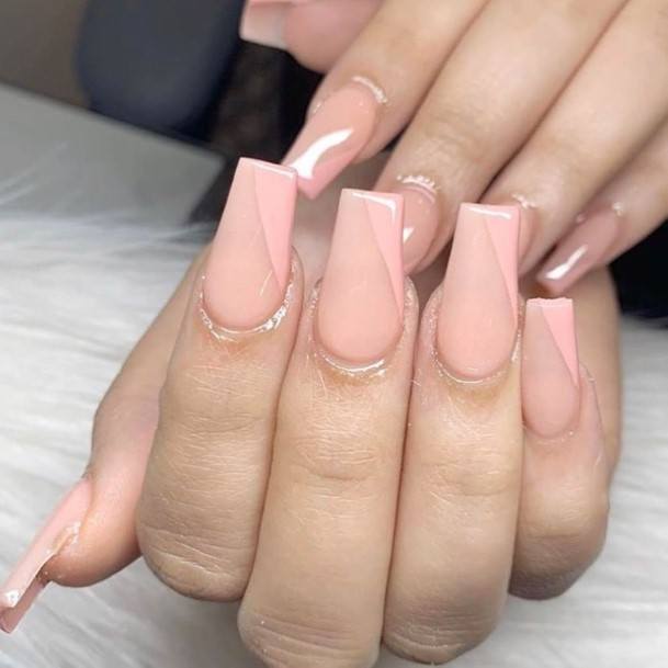 Girly Pale Pink Nail Ideas