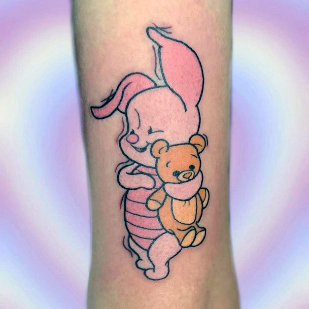 Girly Piglet Tattoo Ideas