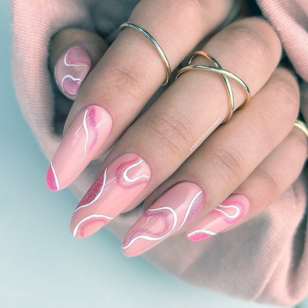 Girly Pink Nails Ideas