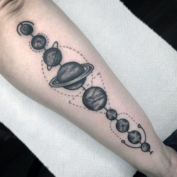 Girly Pluto Tattoo Ideas