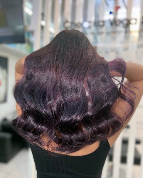 Girly Purple Ideas For Hairstyless