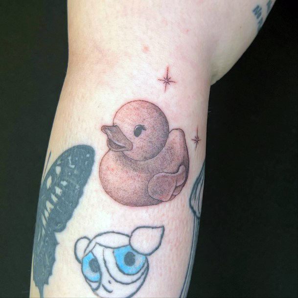 Girly Rubber Duck Tattoo Ideas