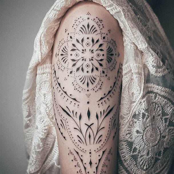 Girly Sacred Geometry Tattoo Ideas