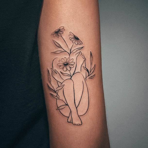 Girly Self Love Designs For Tattoos