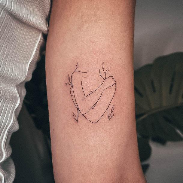 Girly Self Love Tattoo Ideas