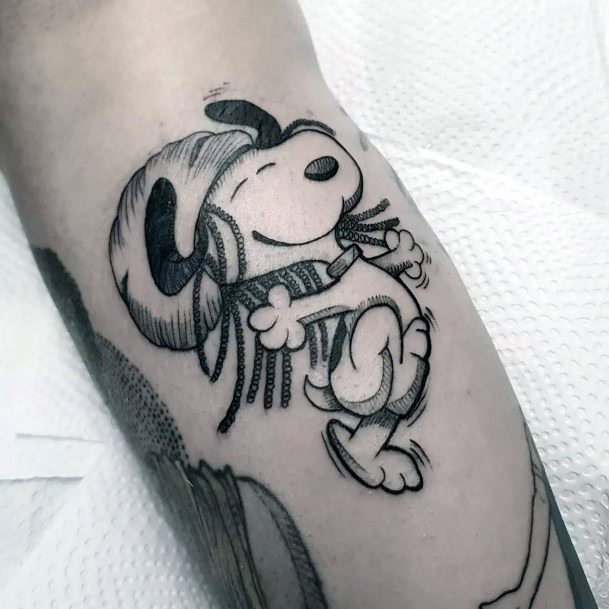 Girly Snoopy Designs For Tattoos