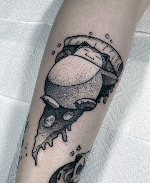 Girly Snorlax Tattoo Ideas