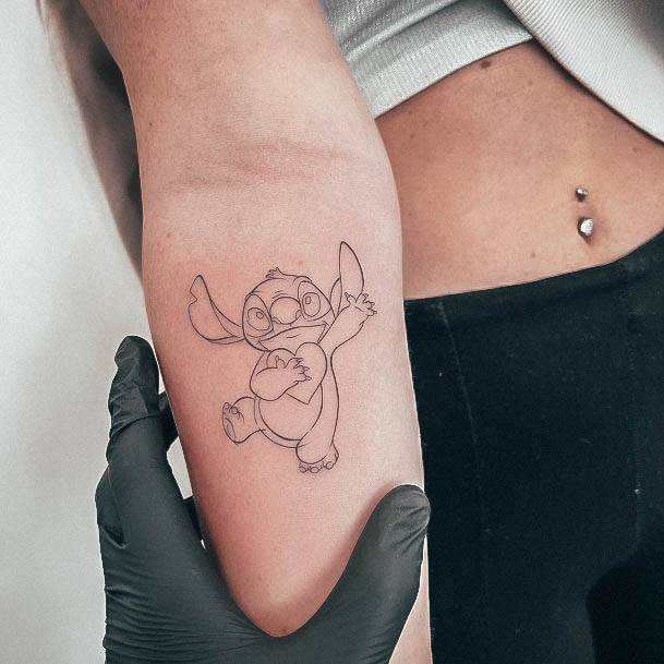 Girly Stitch Tattoo Ideas