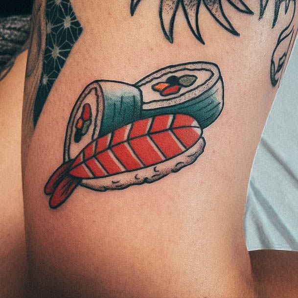 Girly Sushi Tattoo Ideas