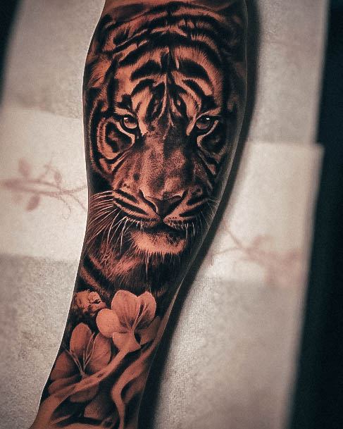 Girly Tiger Tattoo Ideas