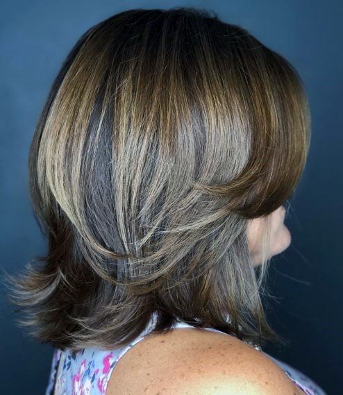 Glam Hairstyles For 50 Year Old Woman With Thick Hair