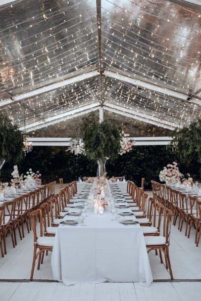 Glaze Wedding Tent Decorations