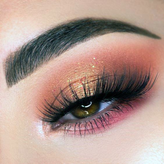 Gleaming Gold Cute Womens Eyeshadow