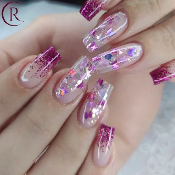 Glitter Glitter Nail Designs For Women