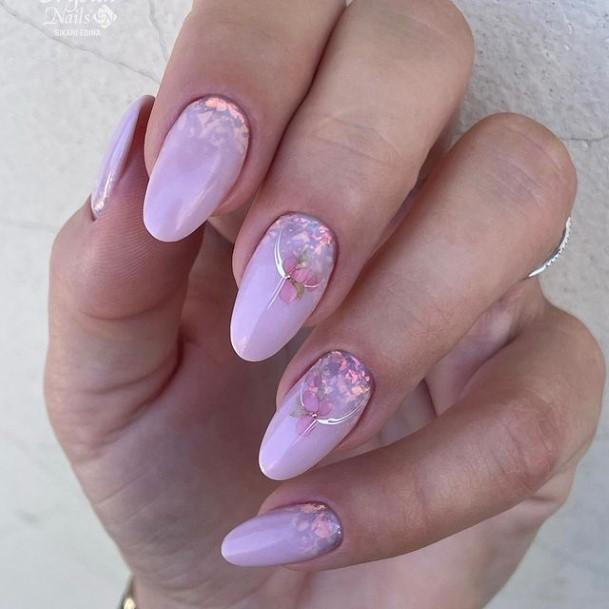 Glitter Ombre Girls Nail Ideas