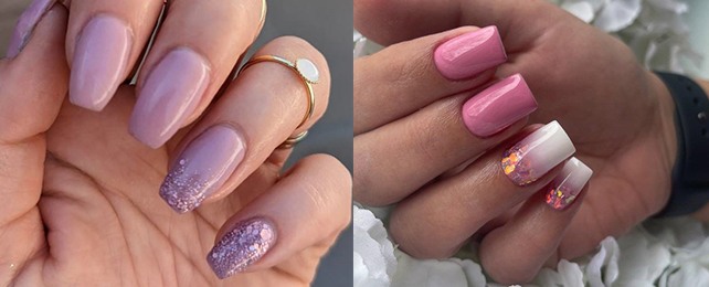 Top 100 Best Glitter Ombre Nails For Women – Gradient Fingernail Ideas