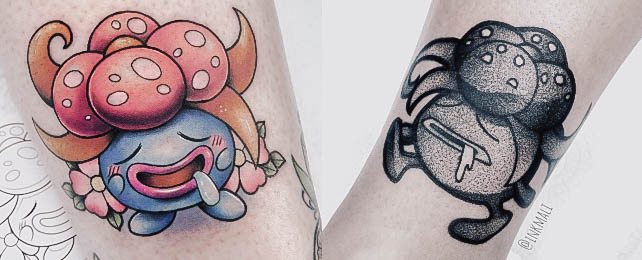 Top 100 Best Gloom Tattoos For Women – Pokemon Design Ideas