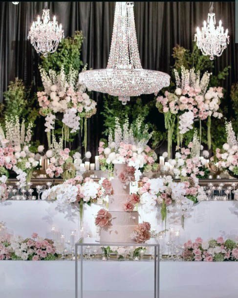 Glorious Pink Wedding Flowers