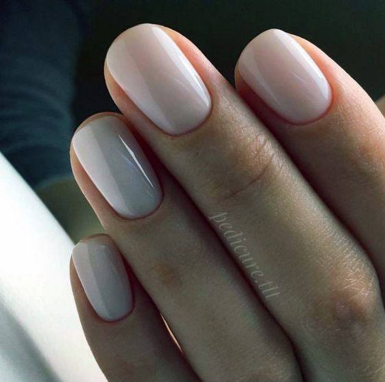 Glossy Natural Nail Ideas For Women