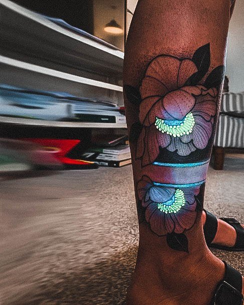 Glow In The Dark Female Tattoo Designs