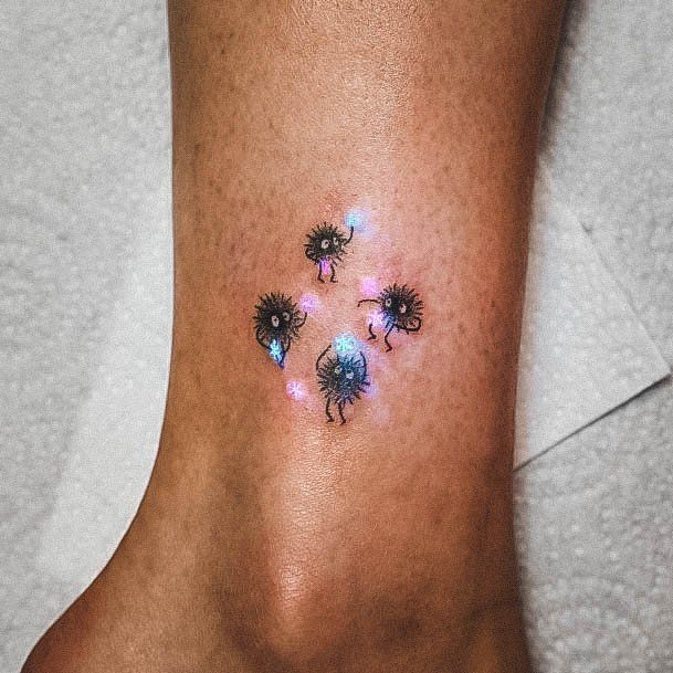 Glow In The Dark Tattoo Designs For Girls