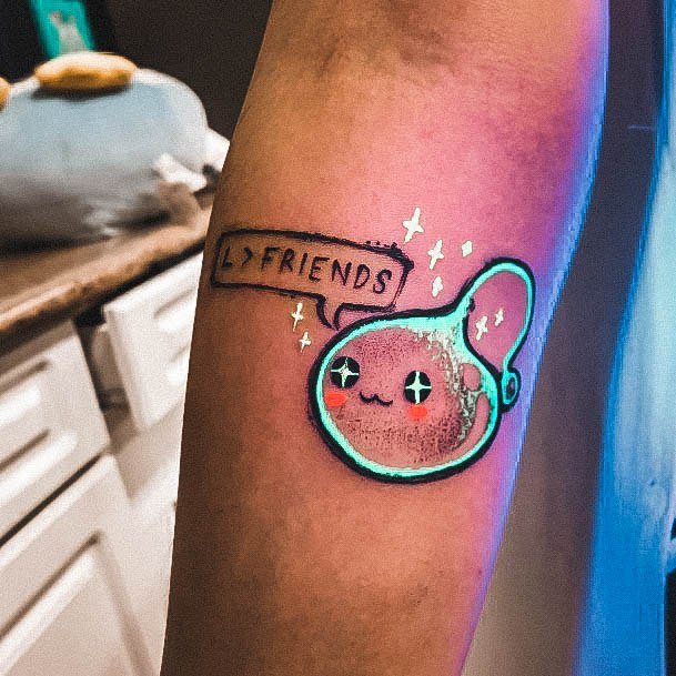 Glow In The Dark Tattoo Designs For Women