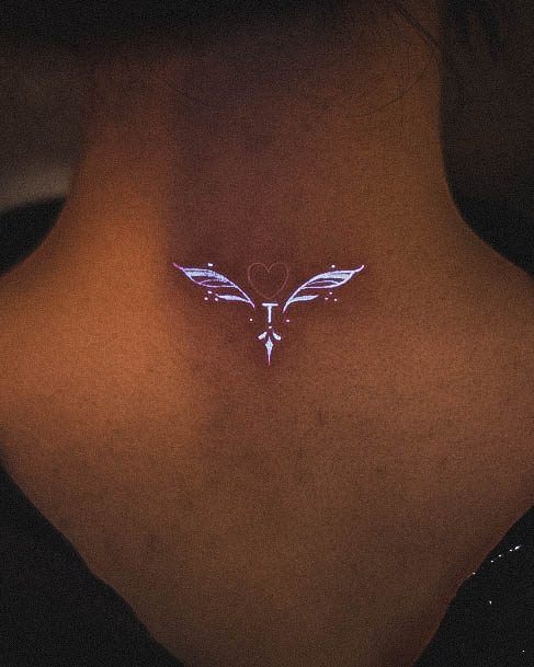 Glow In The Dark Tattoo Feminine Designs